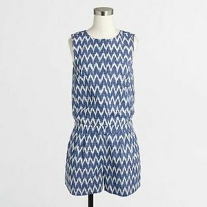 J. Crew Ikat Romper